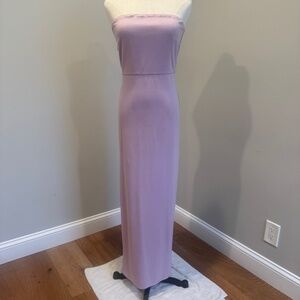 Revolve Lilac Maxi Tube dress